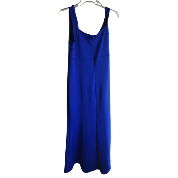 Alexa B Nites Dress Size 14 Midi Party Evening Prom Formal Royal Blue Cocktail - Picture 2 of 9